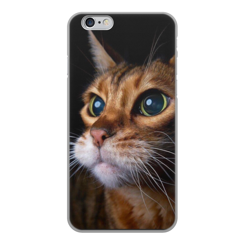 цена Printio Чехол для iPhone 6, объёмная печать Кошки. магия красоты