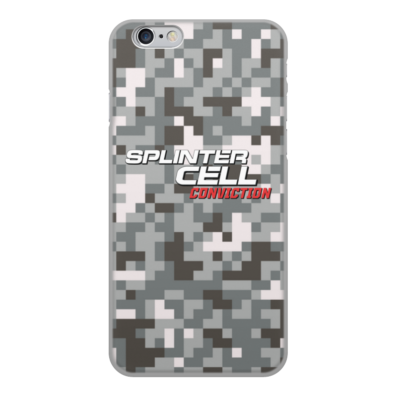 Printio Чехол для iPhone 6, объёмная печать Splinter cell