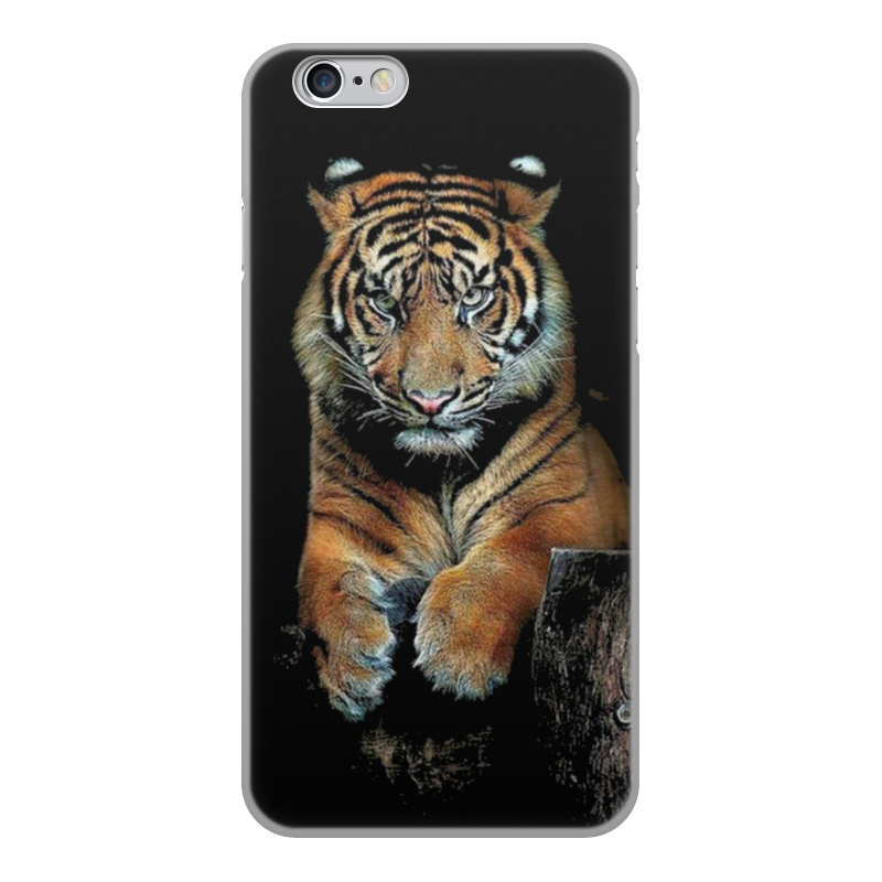 цена Printio Чехол для iPhone 6, объёмная печать Тигры