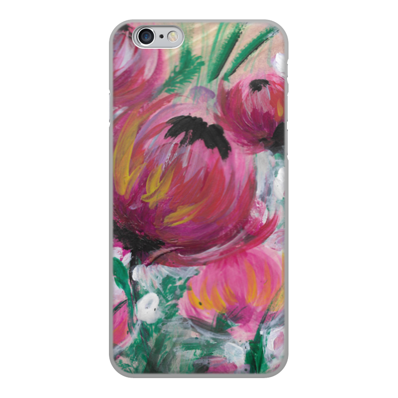 Printio Чехол для iPhone 6, объёмная печать Полевые цветы printio чехол для iphone 6 объёмная печать полевые цветы