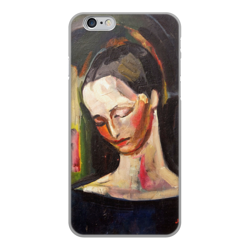 Printio Чехол для iPhone 6, объёмная печать Женский портрет (картина ильи машкова) printio сумка женский портрет картина ильи машкова