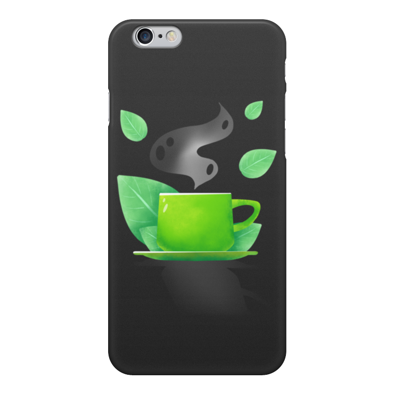 Printio Чехол для iPhone 6, объёмная печать Чашка чая с мятой printio чехол для iphone 6 объёмная печать чашка чая с мятой