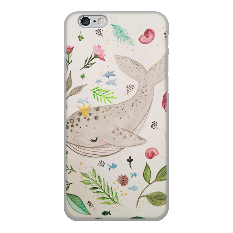 Printio Чехол для iPhone 6, объёмная печать Подводный мир printio чехол для iphone 6 объёмная печать кит и краски