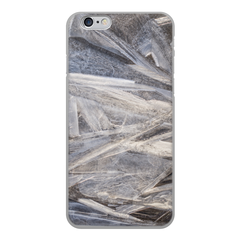 Printio Чехол для iPhone 6, объёмная печать Кристаллы льда
