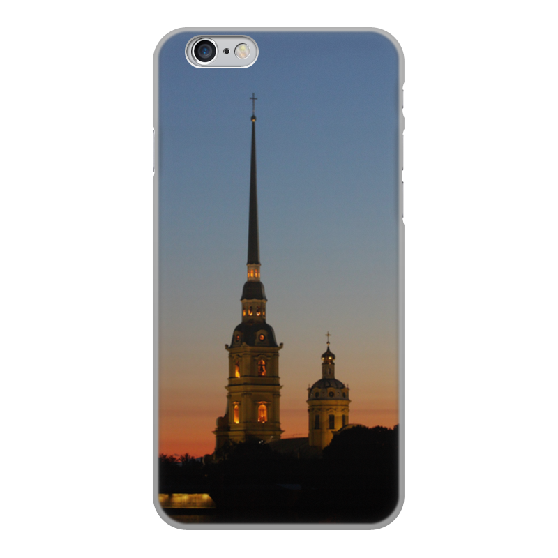 Printio Чехол для iPhone 6, объёмная печать Петропавловский собор
