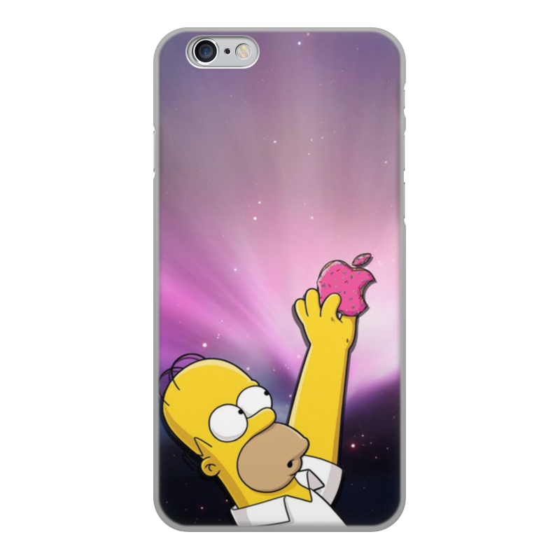 Printio Чехол для iPhone 6, объёмная печать Гомер