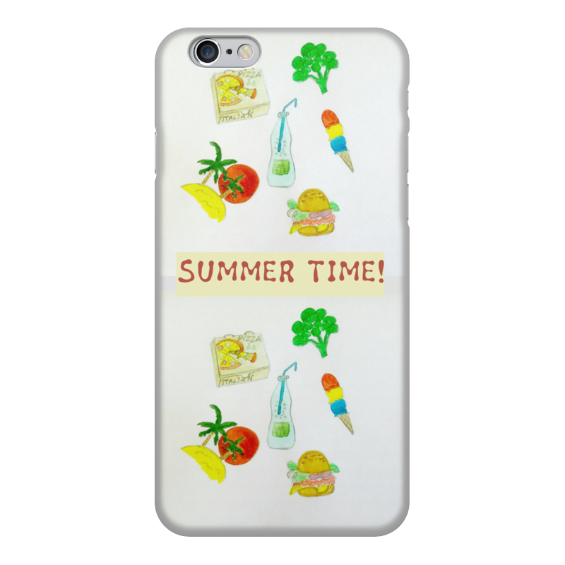 Printio Чехол для iPhone 6, объёмная печать Лето-лето printio чехол для iphone 8 объёмная печать лето