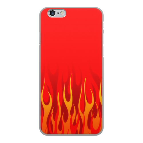 Заказать чехол для iPhone 6/6 Plus в Москве. Чехол для iPhone 6, объёмная печать Пламя от THE_NISE  - готовые дизайны и нанесение принтов.