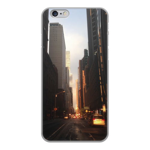 Заказать чехол для iPhone 6/6 Plus в Москве. Чехол для iPhone 6, объёмная печать New York after rain от Макс ЧеГевара - готовые дизайны и нанесение принтов.