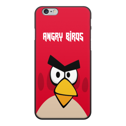 Заказать чехол для iPhone 6/6 Plus в Москве. Чехол для iPhone 6, объёмная печать Angry Birds (Terence) от Аня Лукьянова - готовые дизайны и нанесение принтов.