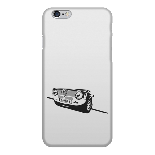 Заказать чехол для iPhone 6/6 Plus в Москве. Чехол для iPhone 6, объёмная печать Retro Alfa Romeo Racing от Mesk08 - готовые дизайны и нанесение принтов.
