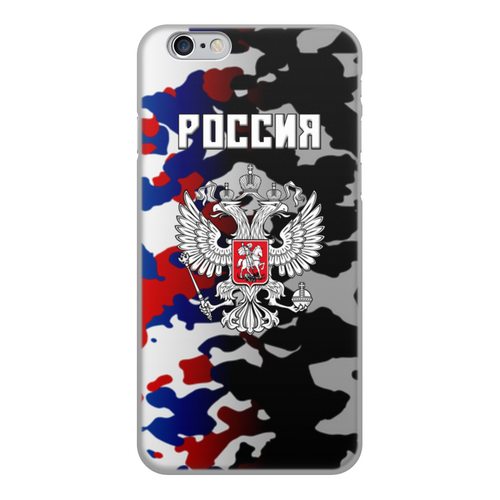 Заказать чехол для iPhone 6/6 Plus в Москве. Чехол для iPhone 6, объёмная печать   Герб России от THE_NISE  - готовые дизайны и нанесение принтов.