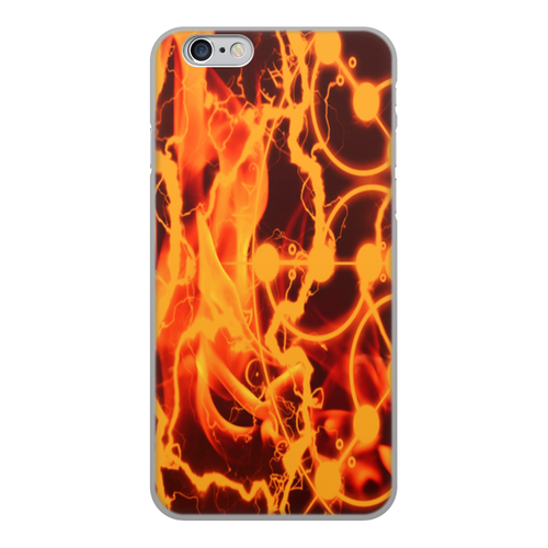 Заказать чехол для iPhone 6/6 Plus в Москве. Чехол для iPhone 6, объёмная печать Огонь от THE_NISE  - готовые дизайны и нанесение принтов.