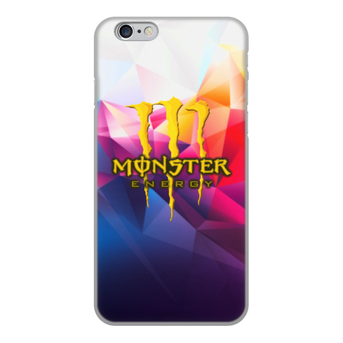 Заказать чехол для iPhone 6/6 Plus в Москве. Чехол для iPhone 6, объёмная печать Monster Energy от THE_NISE  - готовые дизайны и нанесение принтов.