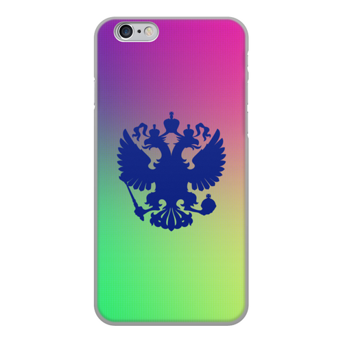 Заказать чехол для iPhone 6/6 Plus в Москве. Чехол для iPhone 6, объёмная печать Герб России от THE_NISE  - готовые дизайны и нанесение принтов.