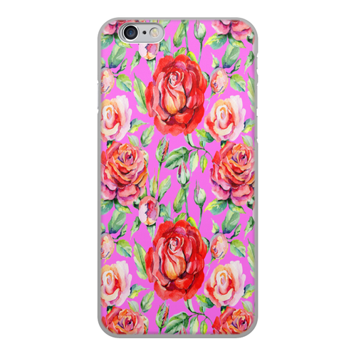Заказать чехол для iPhone 6/6 Plus в Москве. Чехол для iPhone 6, объёмная печать сад цветов от THE_NISE  - готовые дизайны и нанесение принтов.