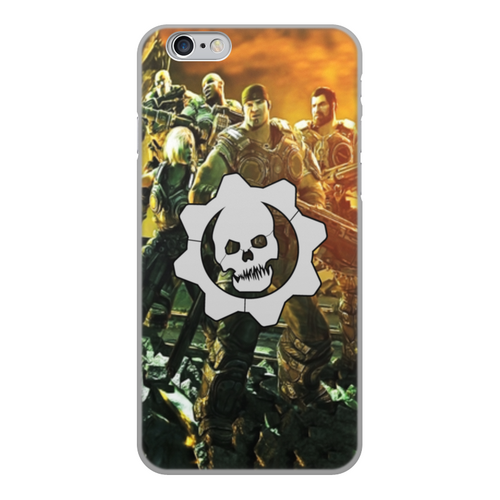 Заказать чехол для iPhone 6/6 Plus в Москве. Чехол для iPhone 6, объёмная печать Gears of War  от THE_NISE  - готовые дизайны и нанесение принтов.