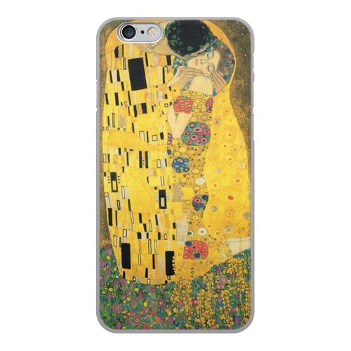 Заказать чехол для iPhone 6/6 Plus в Москве. Чехол для iPhone 6, объёмная печать Поцелуй (картина Климта) от trend - готовые дизайны и нанесение принтов.
