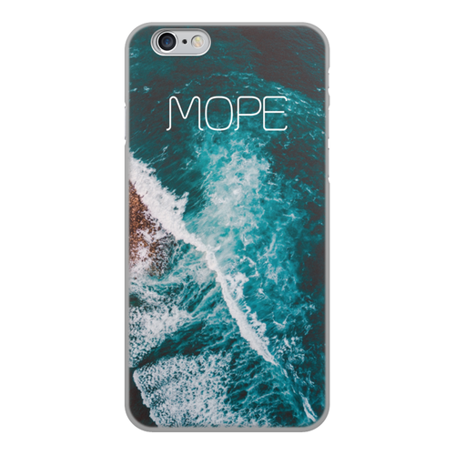 Заказать чехол для iPhone 6/6 Plus в Москве. Чехол для iPhone 6, объёмная печать Изумрудное море от Анастасия  - готовые дизайны и нанесение принтов.