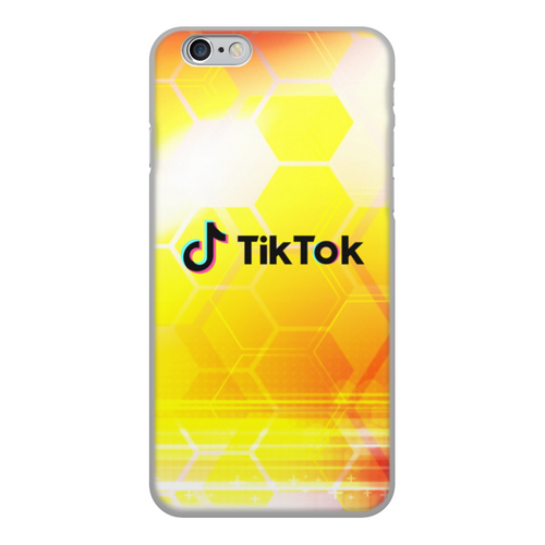 Заказать чехол для iPhone 6/6 Plus в Москве. Чехол для iPhone 6, объёмная печать Tik Tok от THE_NISE  - готовые дизайны и нанесение принтов.