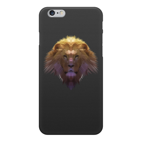 Заказать чехол для iPhone 6/6 Plus в Москве. Чехол для iPhone 6, объёмная печать Африканский лев. от lissaart@yandex.ru - готовые дизайны и нанесение принтов.