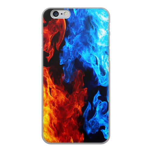 Заказать чехол для iPhone 6/6 Plus в Москве. Чехол для iPhone 6, объёмная печать Огонь от THE_NISE  - готовые дизайны и нанесение принтов.