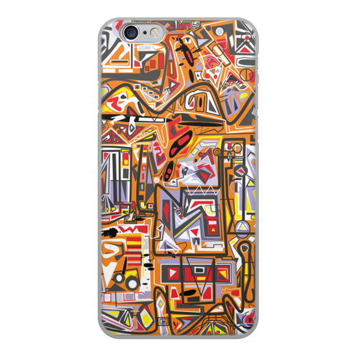 Заказать чехол для iPhone 6/6 Plus в Москве. Чехол для iPhone 6, объёмная печать Оранжевый дом. от Vadim Koval - готовые дизайны и нанесение принтов.