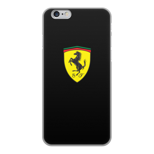 Заказать чехол для iPhone 6/6 Plus в Москве. Чехол для iPhone 6, объёмная печать Ferrari  от DESIGNER   - готовые дизайны и нанесение принтов.