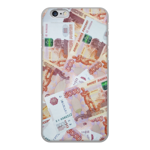 Заказать чехол для iPhone 6/6 Plus в Москве. Чехол для iPhone 6, объёмная печать Деньги от THE_NISE  - готовые дизайны и нанесение принтов.