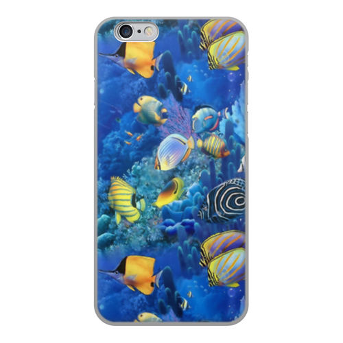 Заказать чехол для iPhone 6/6 Plus в Москве. Чехол для iPhone 6, объёмная печать Морской риф от THE_NISE  - готовые дизайны и нанесение принтов.