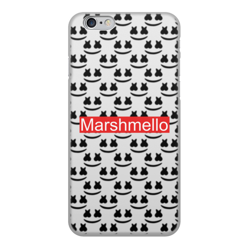Заказать чехол для iPhone 6/6 Plus в Москве. Чехол для iPhone 6, объёмная печать Marshmello от THE_NISE  - готовые дизайны и нанесение принтов.