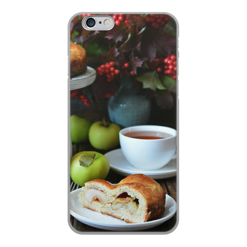 Заказать чехол для iPhone 6/6 Plus в Москве. Чехол для iPhone 6, объёмная печать Яблочный пирог от 1686430@mail.ru - готовые дизайны и нанесение принтов.