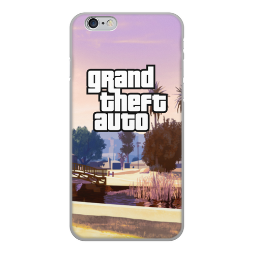 Заказать чехол для iPhone 6/6 Plus в Москве. Чехол для iPhone 6, объёмная печать Grand Theft Auto от THE_NISE  - готовые дизайны и нанесение принтов.