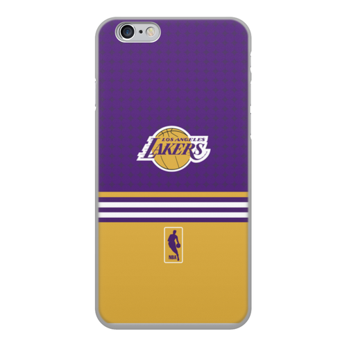 Заказать чехол для iPhone 6/6 Plus в Москве. Чехол для iPhone 6, объёмная печать Lakers case pro от alexabuzyarov - готовые дизайны и нанесение принтов.