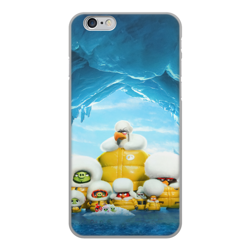 Заказать чехол для iPhone 6/6 Plus в Москве. Чехол для iPhone 6, объёмная печать Angry Birds от skynatural - готовые дизайны и нанесение принтов.