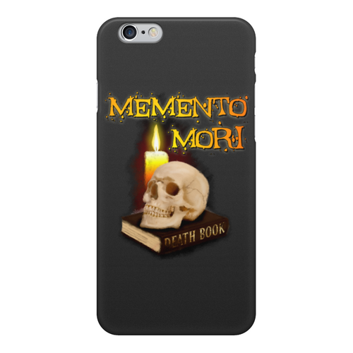 Заказать чехол для iPhone 6/6 Plus в Москве. Чехол для iPhone 6, объёмная печать Memento Mori. Помни о смерти. от Zorgo-Art  - готовые дизайны и нанесение принтов.