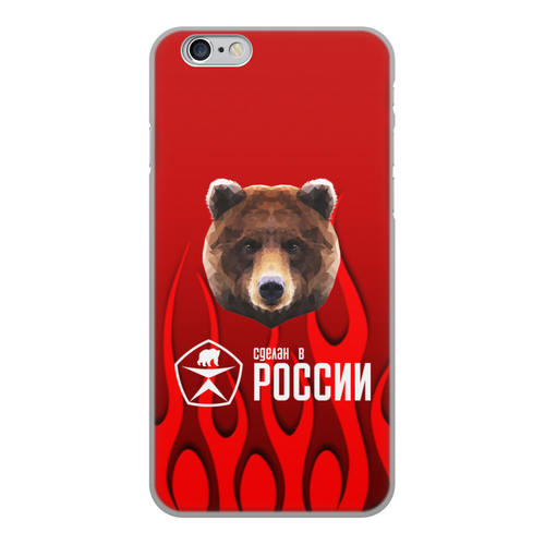 Заказать чехол для iPhone 6/6 Plus в Москве. Чехол для iPhone 6, объёмная печать Сделан в России от ZVER  - готовые дизайны и нанесение принтов.
