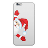 Заказать чехол для iPhone 6/6 Plus в Москве. Чехол для iPhone 6, объёмная печать Радостный Санта Клаус (Дед Мороз) от IrinkaArt  - готовые дизайны и нанесение принтов.