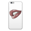 Заказать чехол для iPhone 6/6 Plus в Москве. Чехол для iPhone 6, объёмная печать Сексуальные губы от beliybro beliybro - готовые дизайны и нанесение принтов.