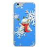 Заказать чехол для iPhone 6/6 Plus в Москве. Чехол для iPhone 6, объёмная печать снеговик от THE_NISE  - готовые дизайны и нанесение принтов.
