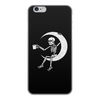 Заказать чехол для iPhone 6/6 Plus в Москве. Чехол для iPhone 6, объёмная печать Скелет на Луне от MariYang  - готовые дизайны и нанесение принтов.