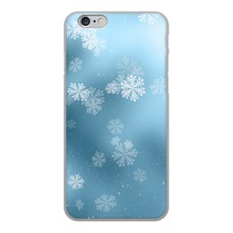 Заказать чехол для iPhone 6/6 Plus в Москве. Чехол для iPhone 6, объёмная печать Снежинки от THE_NISE  - готовые дизайны и нанесение принтов.