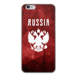 Заказать чехол для iPhone 6/6 Plus в Москве. Чехол для iPhone 6, объёмная печать  Герб России от THE_NISE  - готовые дизайны и нанесение принтов.