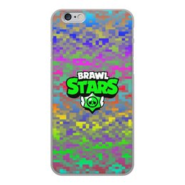 Заказать чехол для iPhone 6/6 Plus в Москве. Чехол для iPhone 6, объёмная печать Brawl Stars от THE_NISE  - готовые дизайны и нанесение принтов.