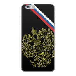 Заказать чехол для iPhone 6/6 Plus в Москве. Чехол для iPhone 6, объёмная печать  Герб России от THE_NISE  - готовые дизайны и нанесение принтов.