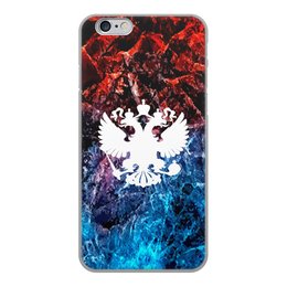 Заказать чехол для iPhone 6/6 Plus в Москве. Чехол для iPhone 6, объёмная печать Флаг России от THE_NISE  - готовые дизайны и нанесение принтов.