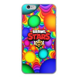 Заказать чехол для iPhone 6/6 Plus в Москве. Чехол для iPhone 6, объёмная печать Brawl Stars от THE_NISE  - готовые дизайны и нанесение принтов.