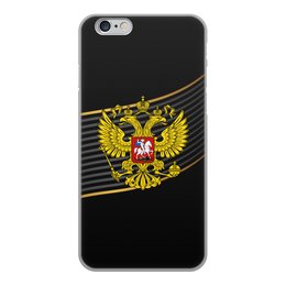 Заказать чехол для iPhone 6/6 Plus в Москве. Чехол для iPhone 6, объёмная печать Герб РФ от THE_NISE  - готовые дизайны и нанесение принтов.