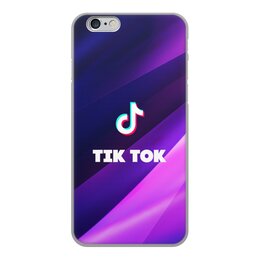 Заказать чехол для iPhone 6/6 Plus в Москве. Чехол для iPhone 6, объёмная печать Tik Tok от THE_NISE  - готовые дизайны и нанесение принтов.