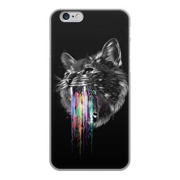 Заказать чехол для iPhone 6/6 Plus в Москве. Чехол для iPhone 6, объёмная печать Радужный кот от ISliM - готовые дизайны и нанесение принтов.